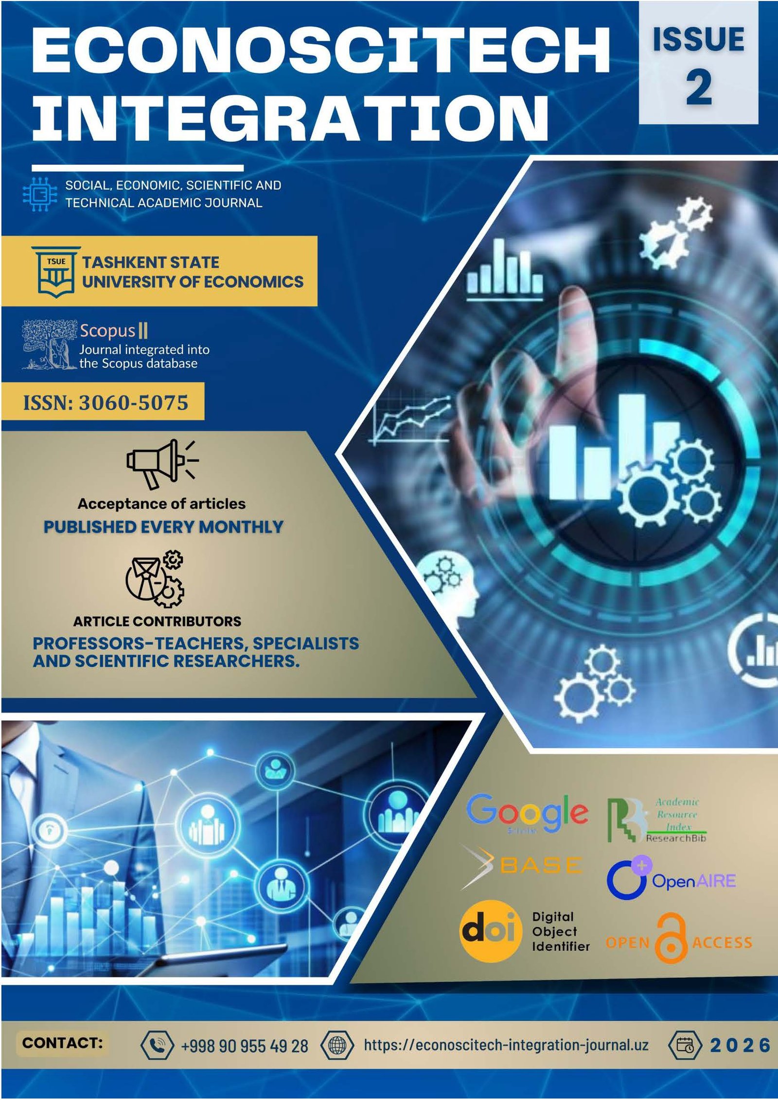 					View Vol. 3 No. 2 (2026): Social, economic, scientific and technical academic journal
				