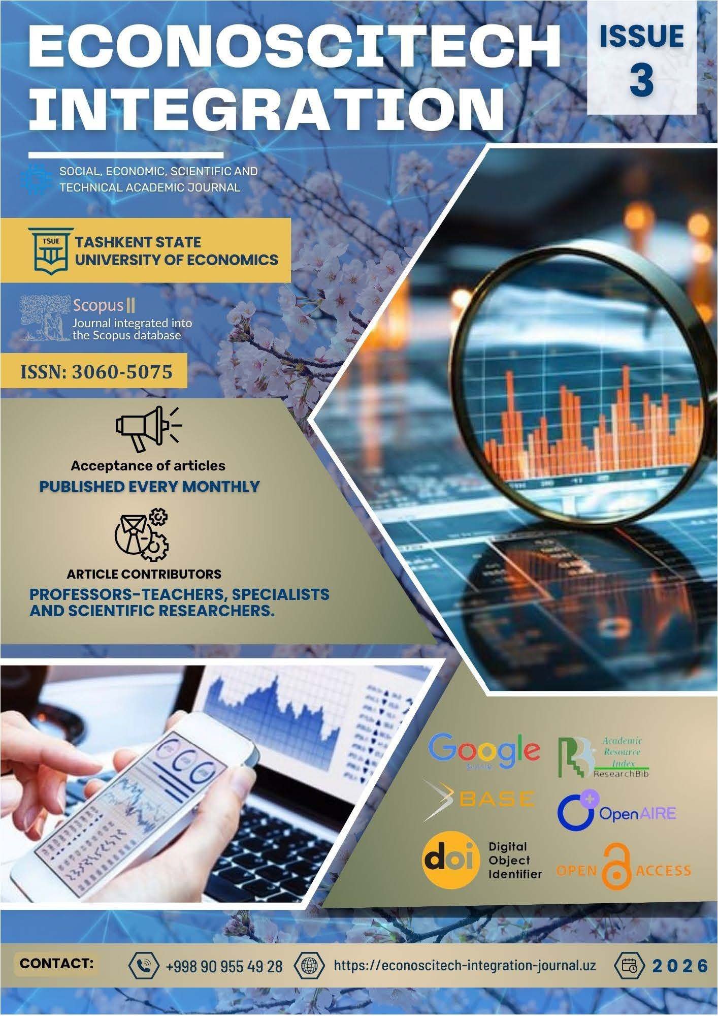 					View Vol. 3 No. 3 (2026): Social, economic, scientific and technical academic journal
				