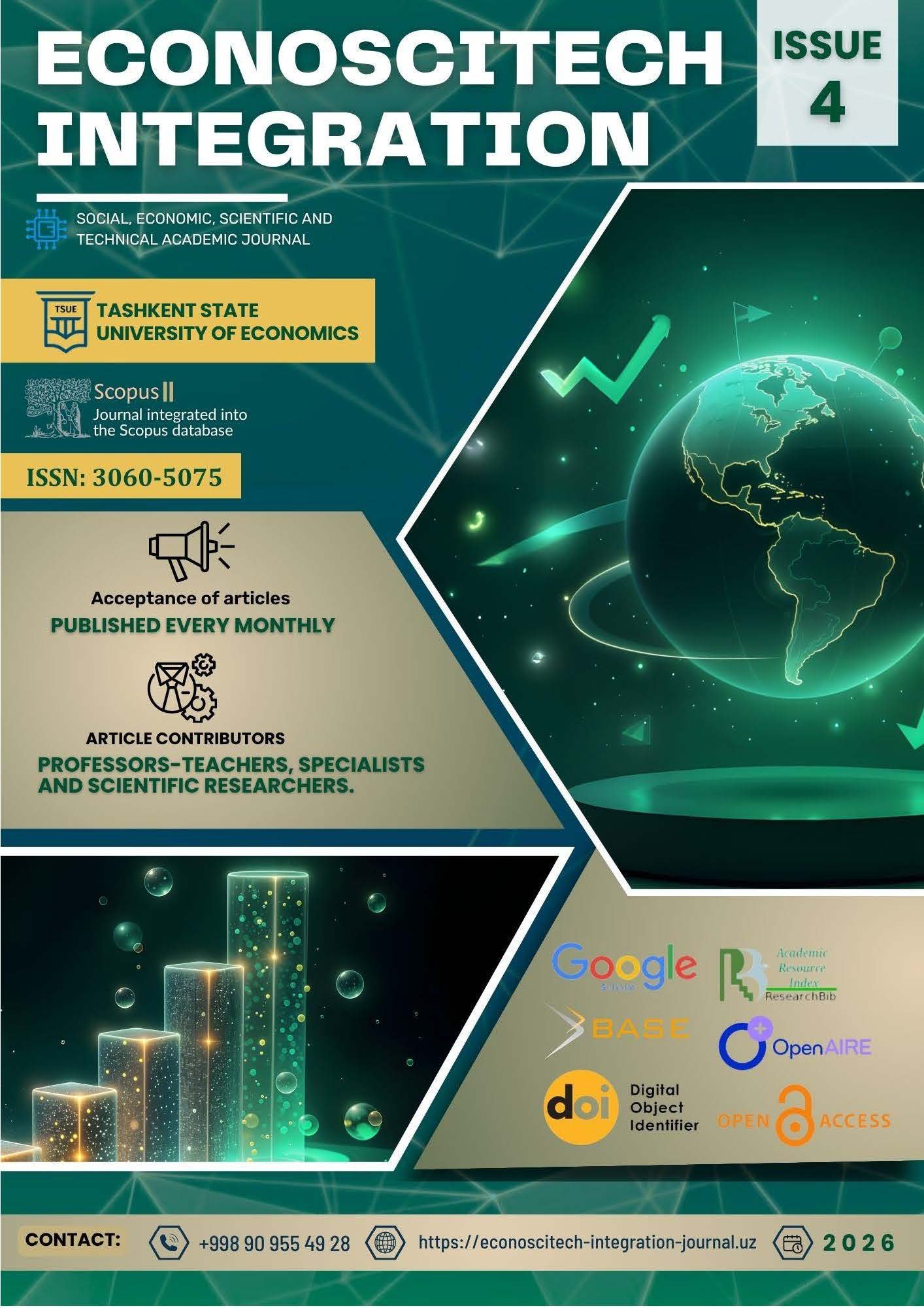 					View Vol. 3 No. 4 (2026): Social, economic, scientific and technical academic journal
				